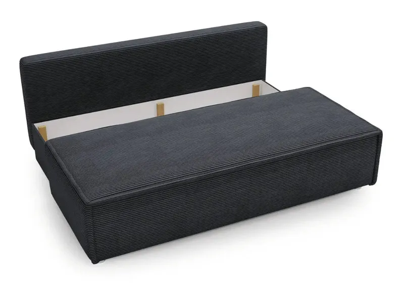 Canapé convertible 3 places avec coffre de rangement ORSAY