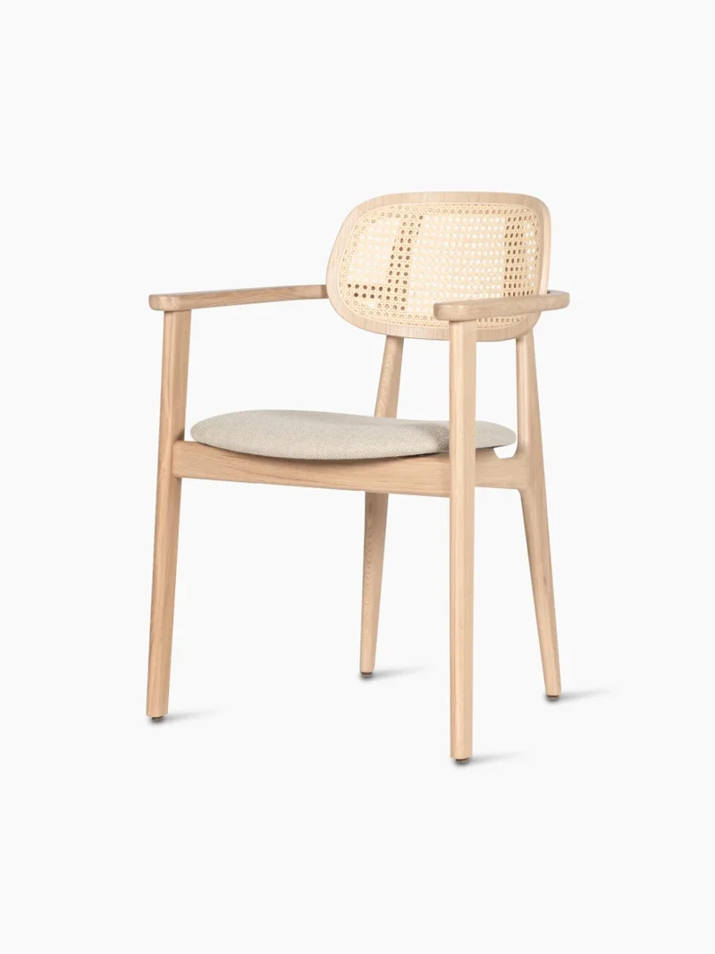 Fauteuil à accoudoirs TITUS - Rembourré