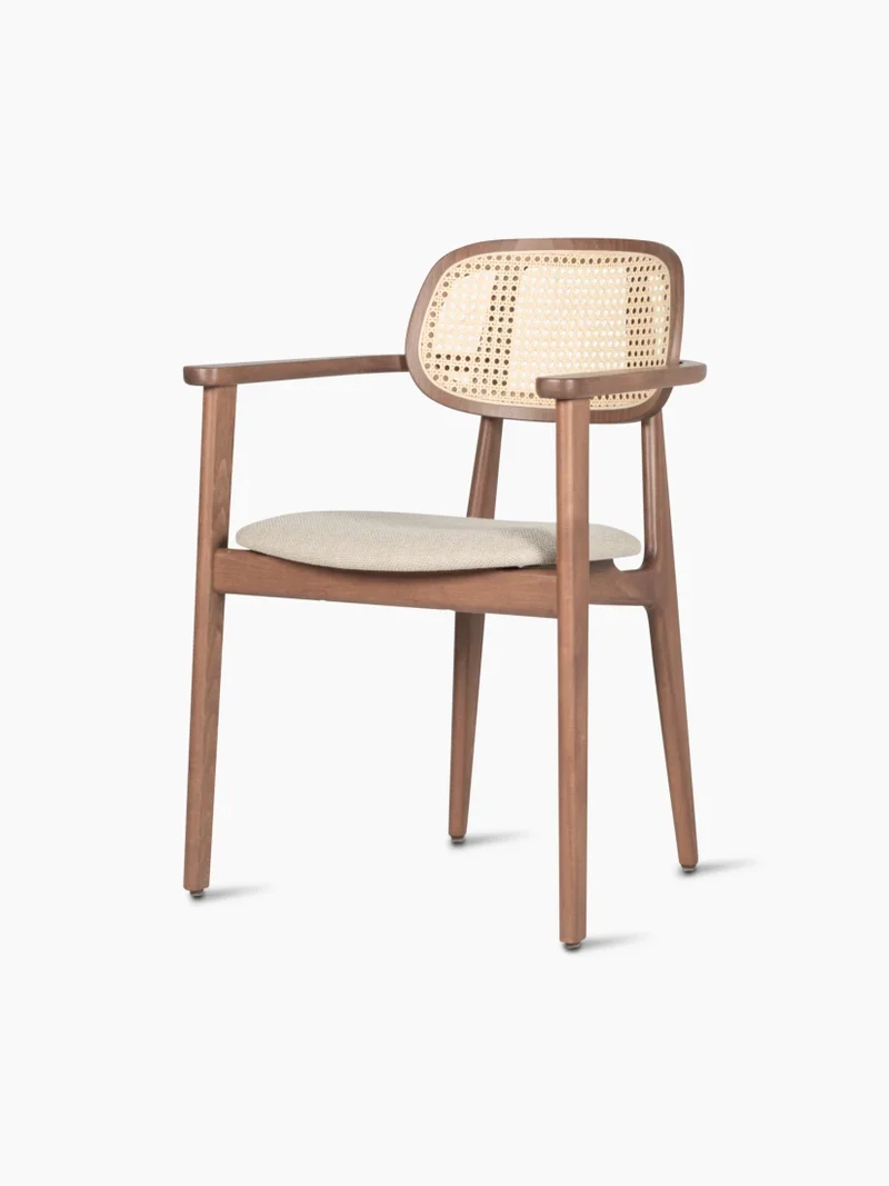 Fauteuil à accoudoirs TITUS - Rembourré