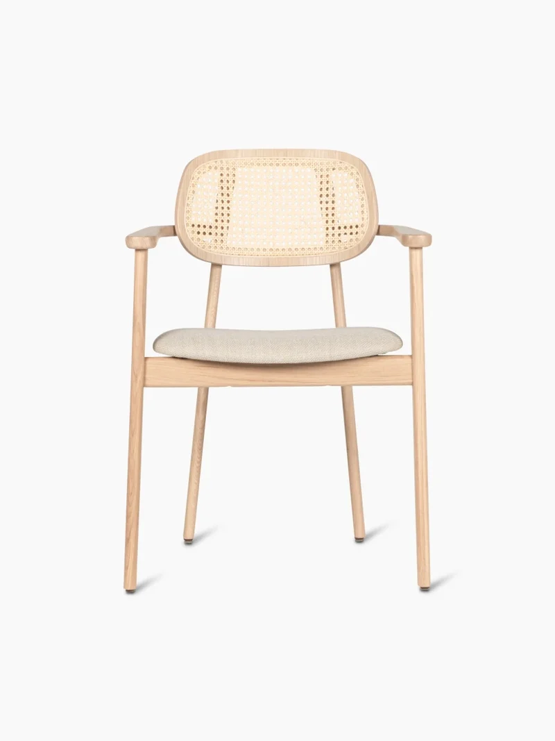 Fauteuil à accoudoirs TITUS - Rembourré