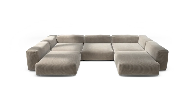 Ensemble de canapés modulaires 06