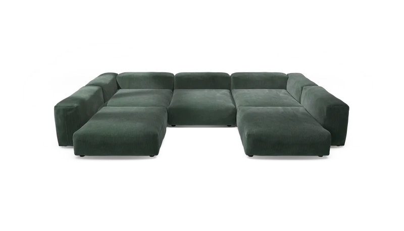 Ensemble de canapés modulaires 06