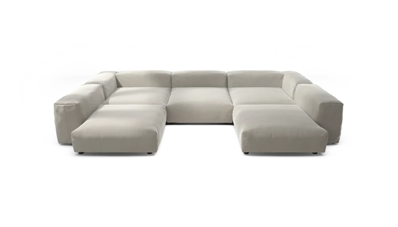 Ensemble de canapés modulaires 06