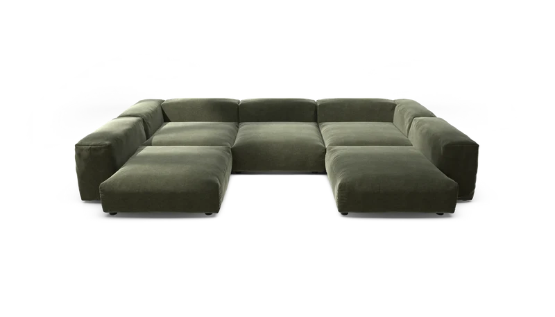 Ensemble de canapés modulaires 06