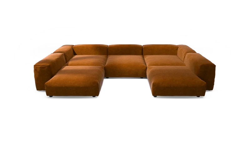 Ensemble de canapés modulaires 06