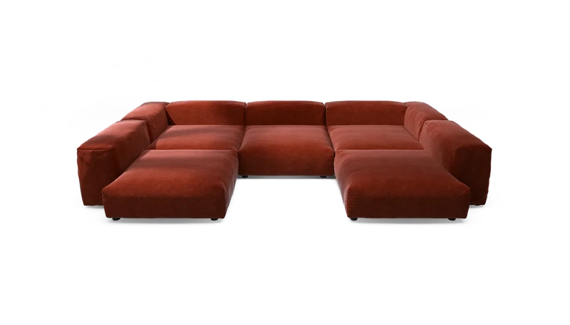 Ensemble de canapés modulaires 06