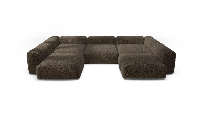 Ensemble de canapés modulaires 06