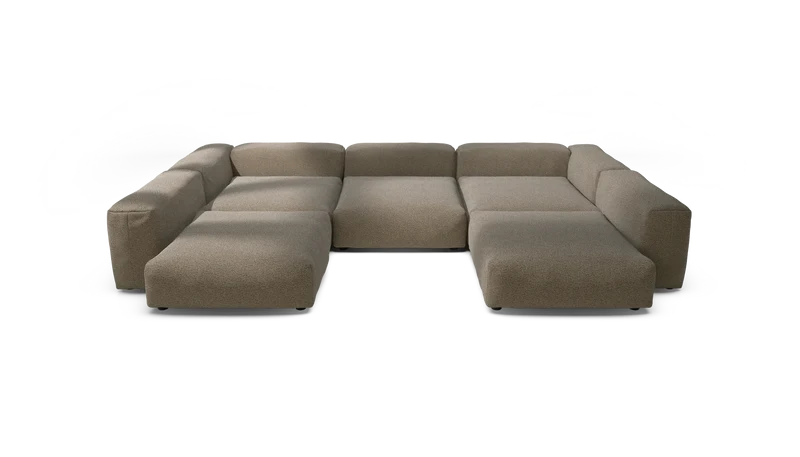 Ensemble de canapés modulaires 06