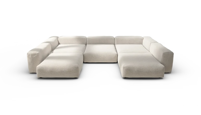 Ensemble de canapés modulaires 06