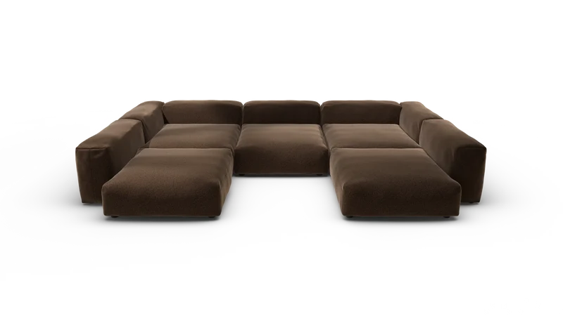 Ensemble de canapés modulaires 06