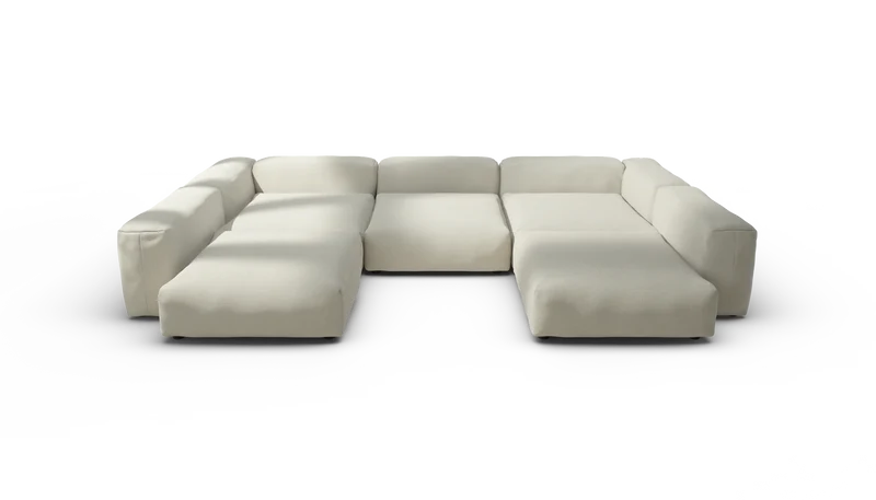 Ensemble de canapés modulaires 06