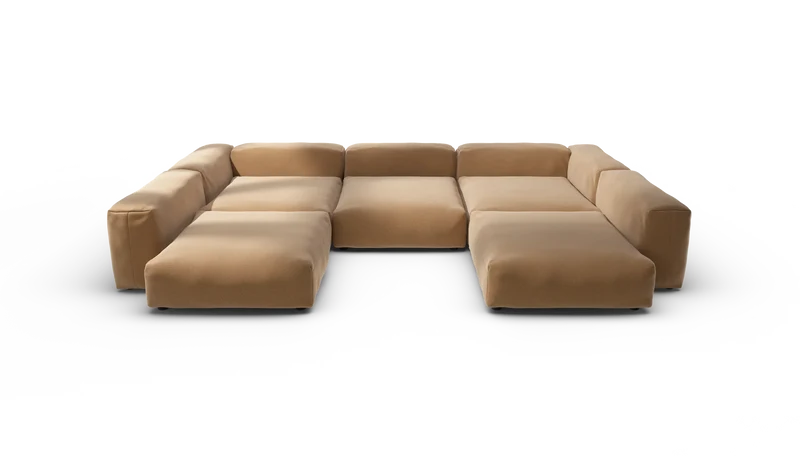 Ensemble de canapés modulaires 06