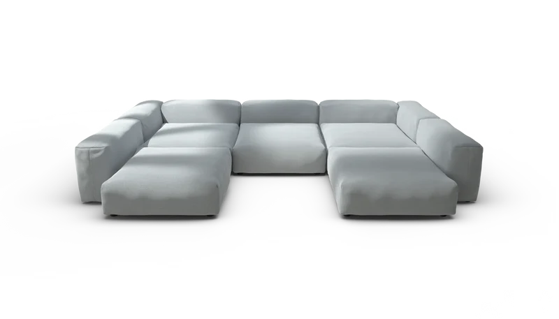 Ensemble de canapés modulaires 06