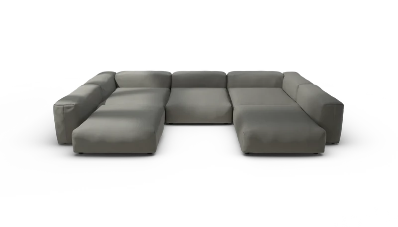 Ensemble de canapés modulaires 06