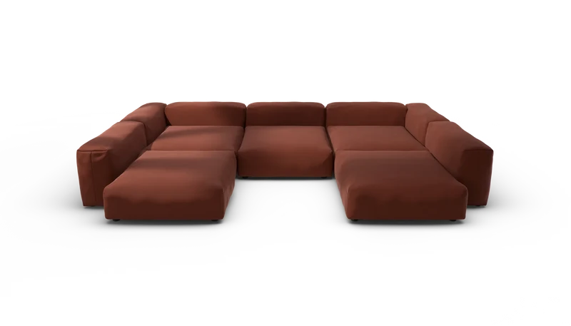 Ensemble de canapés modulaires 06