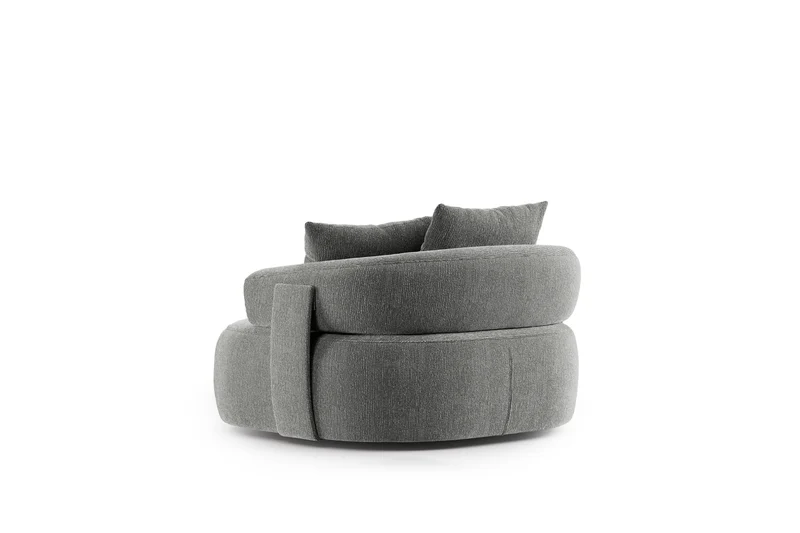Fauteuil Ray | Fauteuil design arrondi fixe ou pivotant
