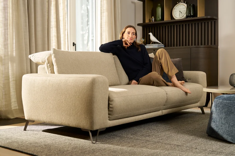 Canapé sur mesure - personnalisable - Délia