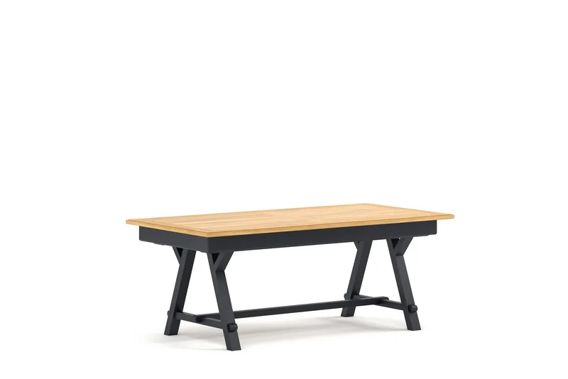 Table rectangulaire extensible - ADL - Cosy 100% chêne massif