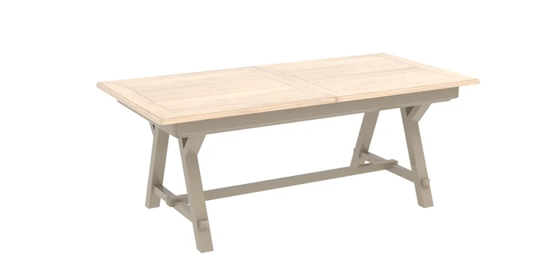 Table rectangulaire extensible - ADL - Cosy 100% chêne massif