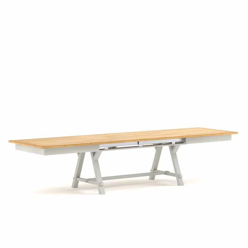 Table rectangulaire extensible - ADL - Cosy 100% chêne massif