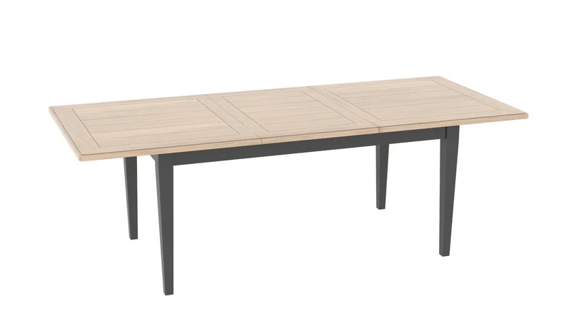 Table rectangulaire extensible - ADL - Odyssée 100% chêne massif