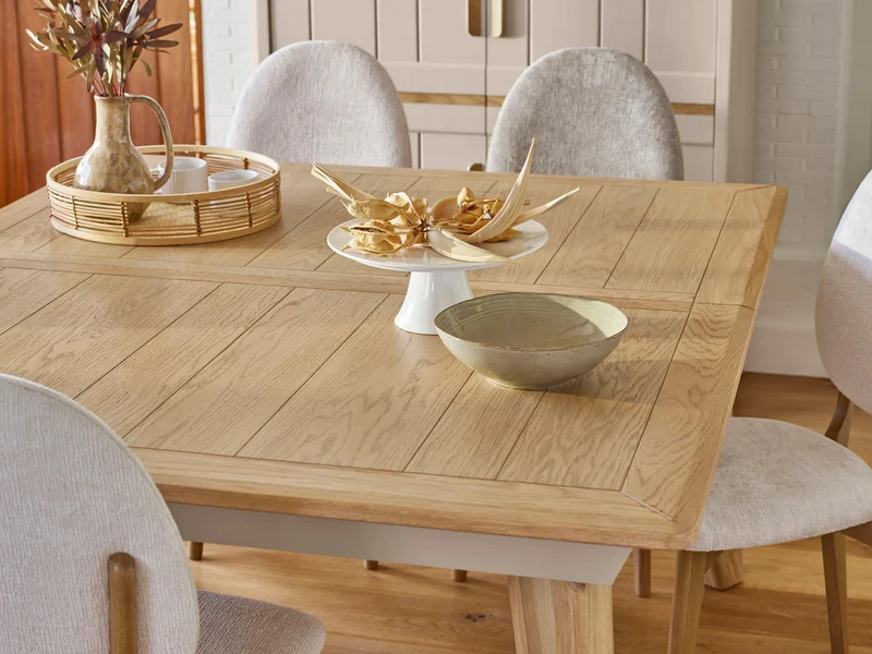 Table extensible - ADL - Alva 100% chêne massif