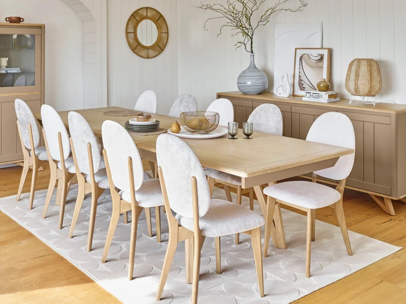 Table extensible - ADL - Alva 100% chêne massif