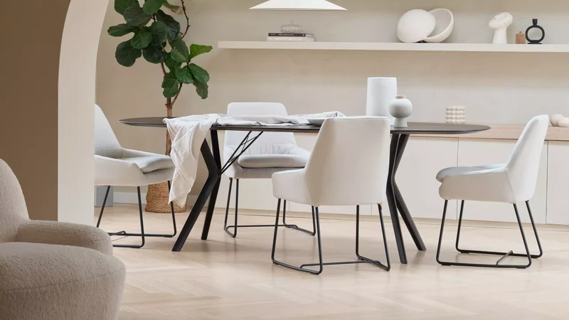 Mobitec - Chaise - Saga pieds bois