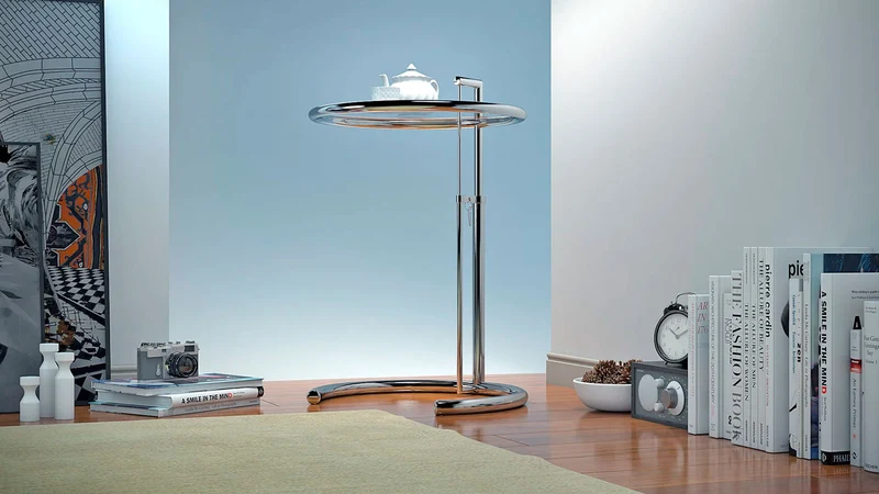Set chaise longue + Adjustable table - Table d'appoint
