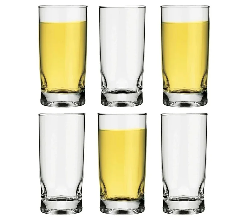Set de 6 verres longs 290ml, Amassadinho Nadir