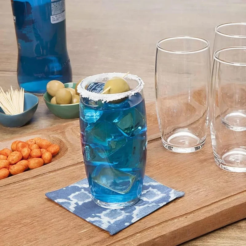Set de 6 verres longs 300ml, Oca Nadir