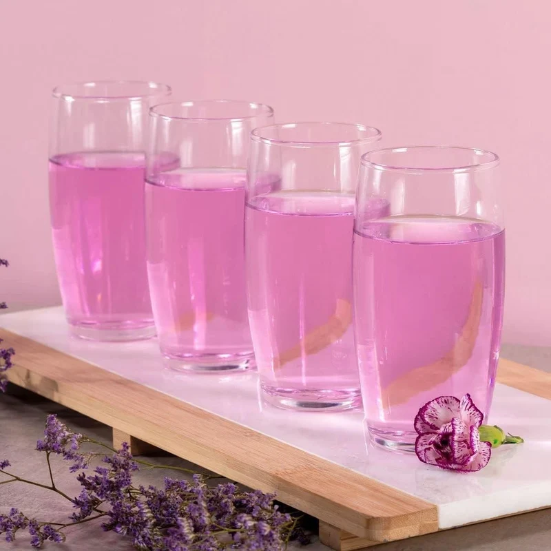 Set de 6 verres longs 300ml, Oca Nadir