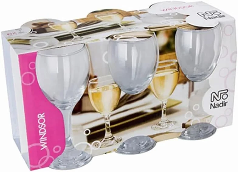 Set de 6 verres a pied 190ml, Windsor Nadir