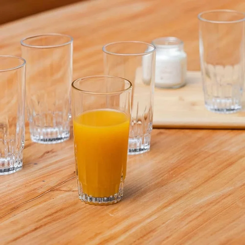 Set de 6 verres longs 330ml, Vegas Nadir