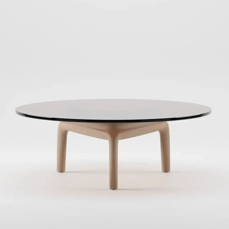 Table basse- Plateau verre - Pascal