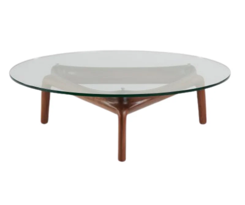 Table basse- Plateau verre - Pascal