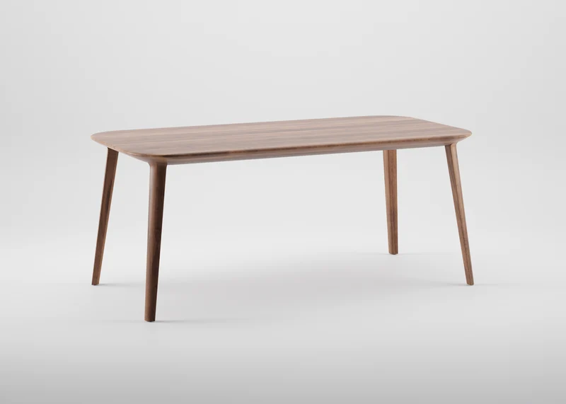 Table - Plateau céramique - Bois massif Kalota