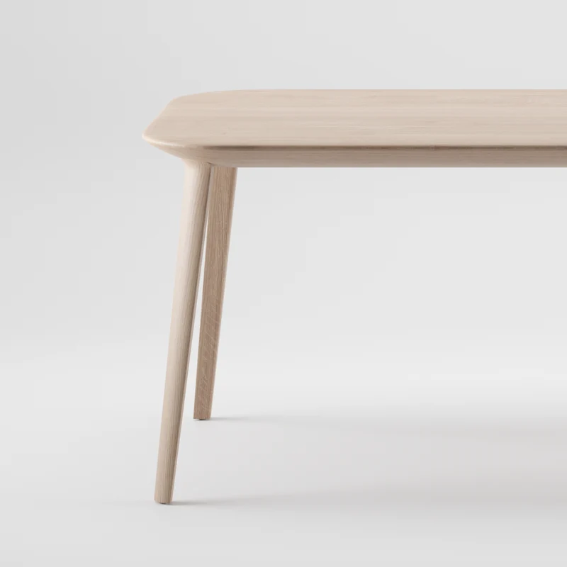 Table - Plateau céramique - Bois massif Kalota