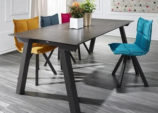 Table fixe ou extensible - plateau céramique - Duero