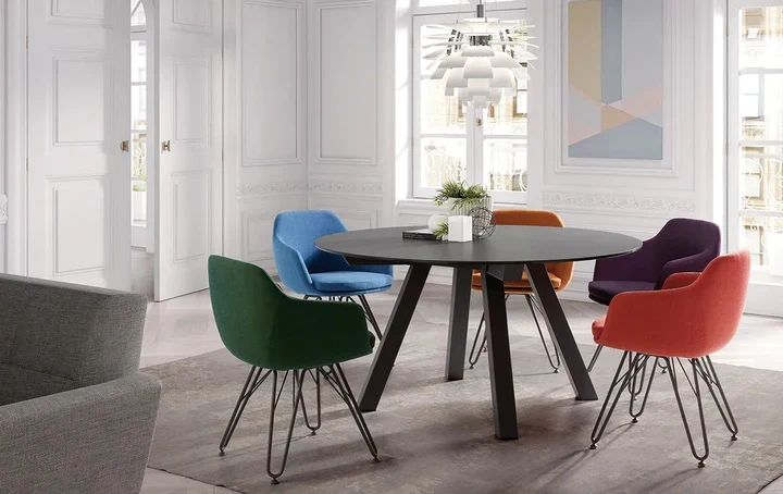 Table fixe ou extensible - plateau céramique - Duero