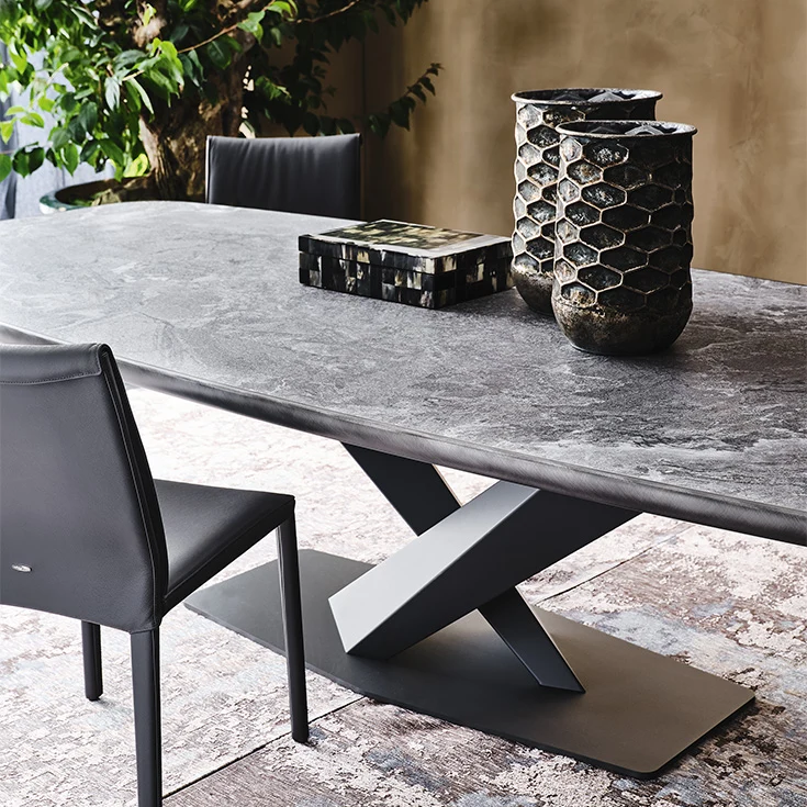 Table Céramique - moderne - Stratos