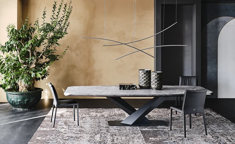 Table Céramique - moderne - Stratos