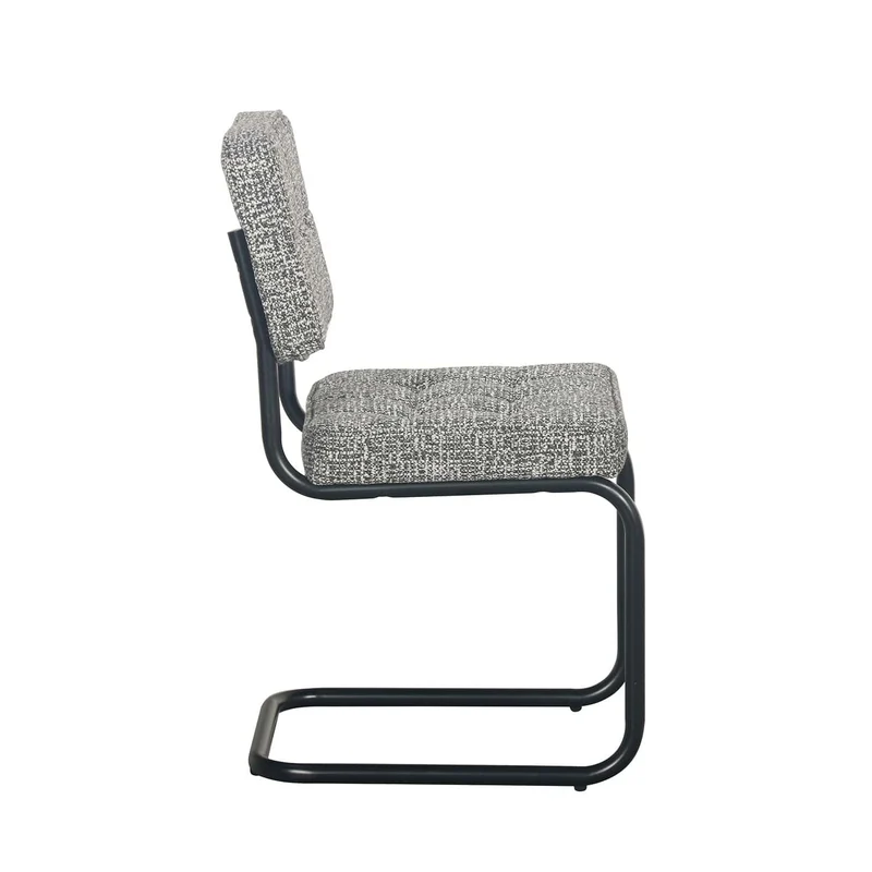 Chaise en tissu, 45x52.5xH82CM - GINA