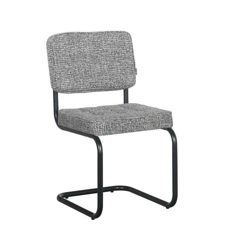 Chaise en tissu, 45x52.5xH82CM - GINA