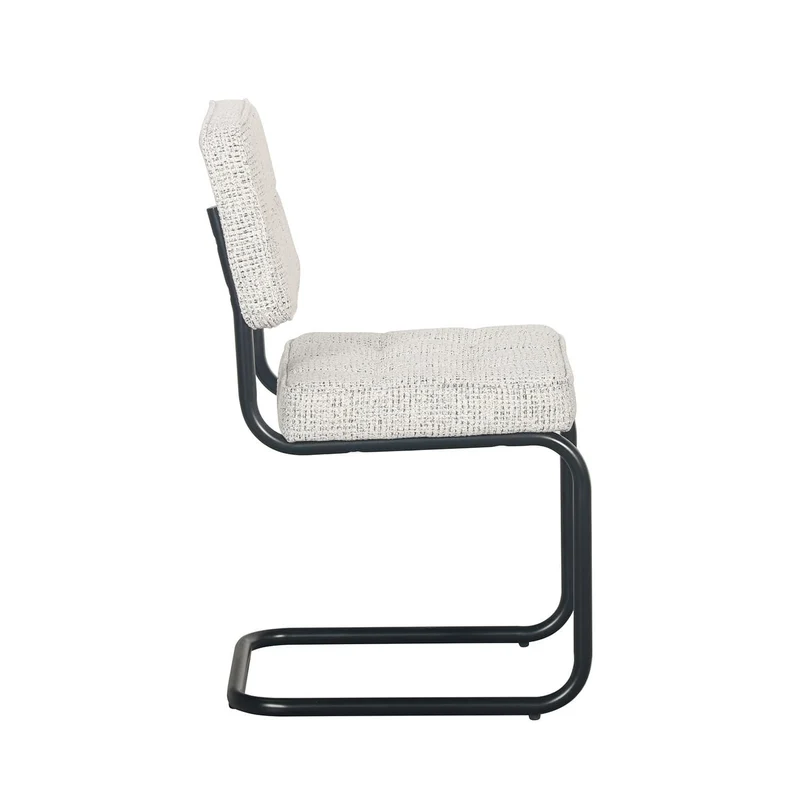 Chaise en tissu, 45x52.5xH82CM - GINA