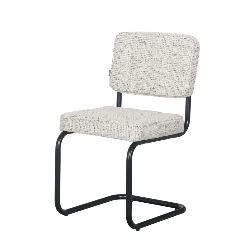 Chaise en tissu, 45x52.5xH82CM - GINA