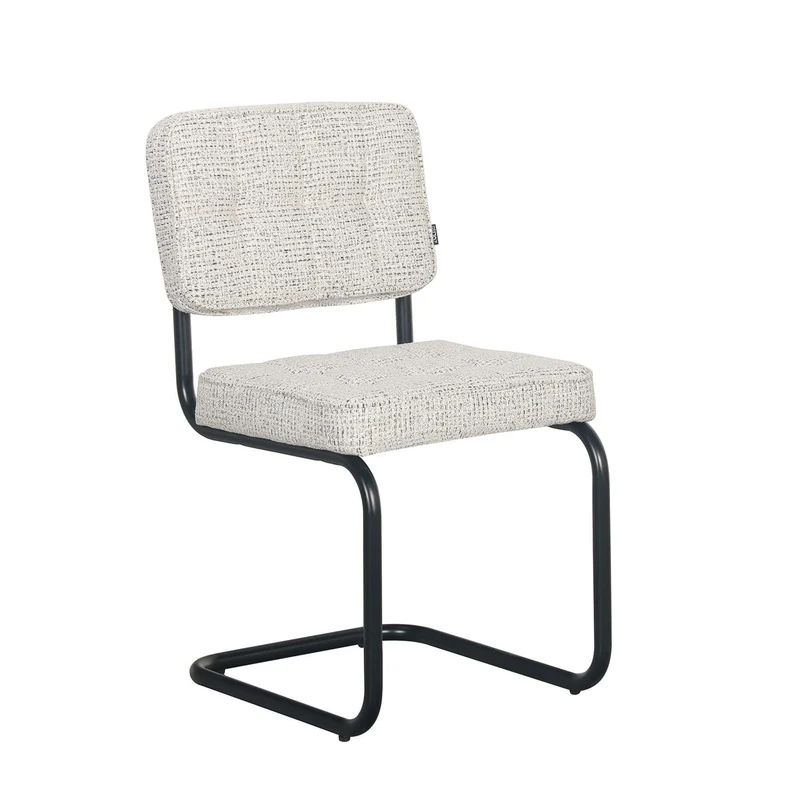 Chaise en tissu, 45x52.5xH82CM - GINA