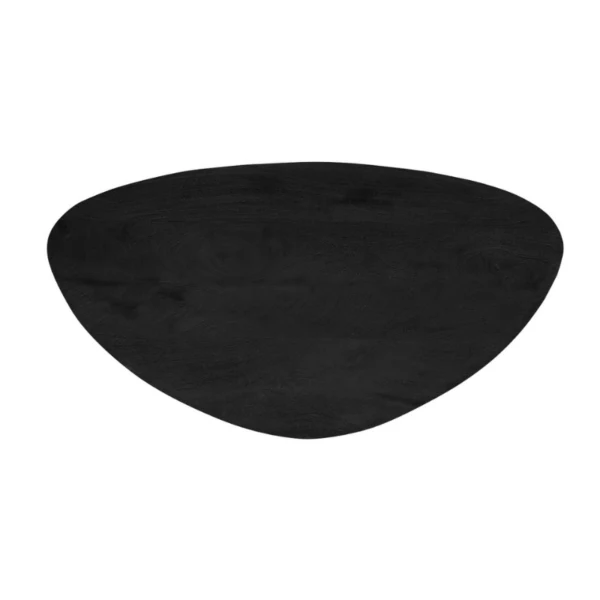 TOKYO ARES Table basse en bois galet 130x67xH46CM