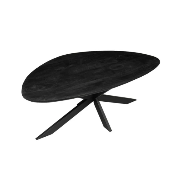 TOKYO ARES Table basse en bois galet 130x67xH46CM