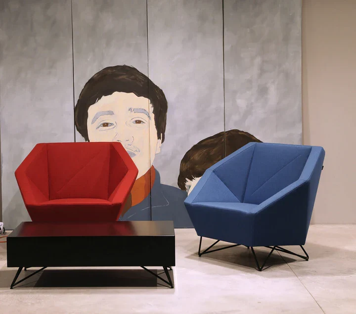 Fauteuil - angulaire - 3angles
